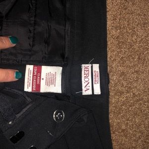 Black Merona classic dress pants barely worn